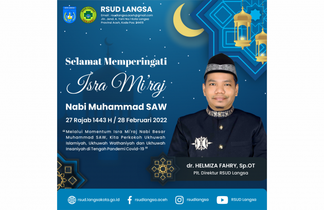 Isra Mi'raj Nabi Besar Muhammad SAW 1443 H